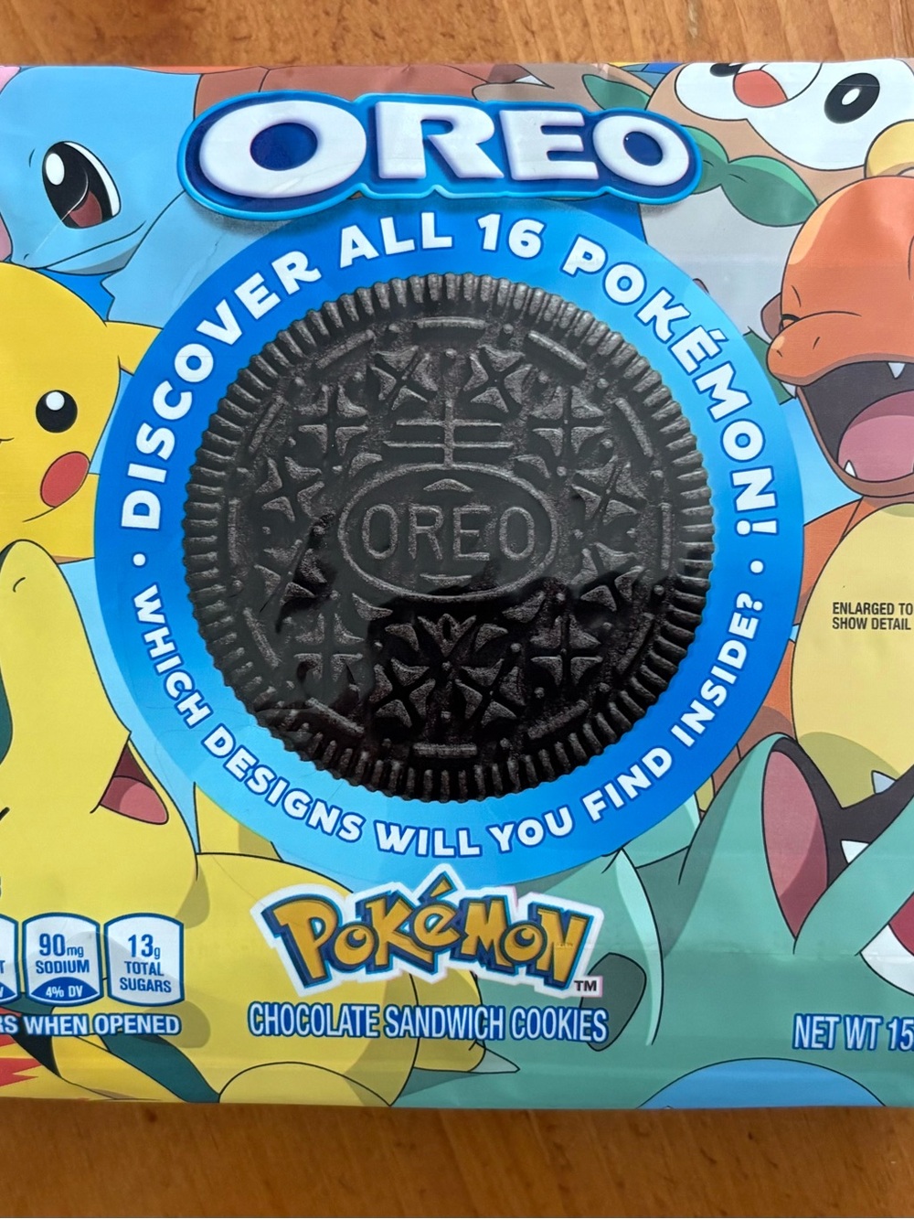 NABISCO OREO CHOCOLATE SANDWICH COOKIES, POKÉMON EDITION, 15.25oz, SET OF 3